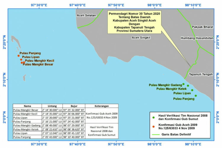 Menjemput Kembali Empat Pulau Milik Aceh