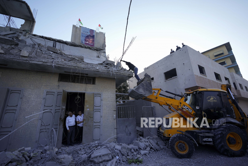 Pasukan Israel Kembali Hancurkan Rumah Warga Palestina di Tepi Barat