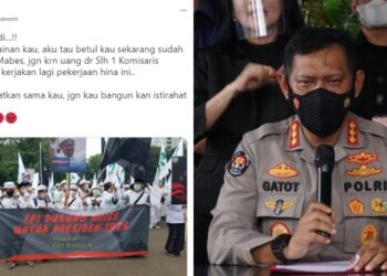 Polisi Cek Cuitan yang Kaitkan Demo FPI Palsu, Sarwono Edy, dan Polri