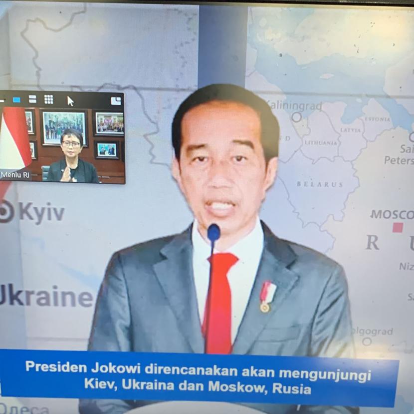Presiden Jokowi akan ke Kiev dan Moskow Pimpinan Negara