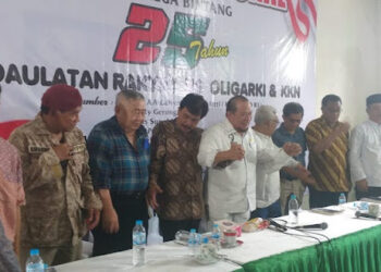 Rayakan HUT ke-25 Tahun, Aktivis Mega Bintang Ajak Semua Elemen Bergerak Lawan Oligarki