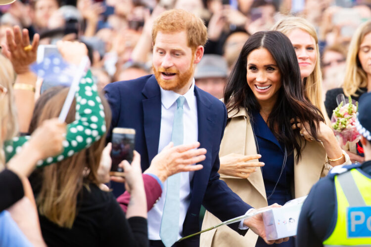 Pangeran Harry bersama Meghan Markle Duchess of Sussex. FOTO/Net