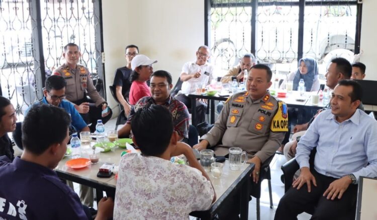 Saweu Keude Kupi, Kapolres Aceh Barat: Kita Bangun Kedekatan yang Humanis