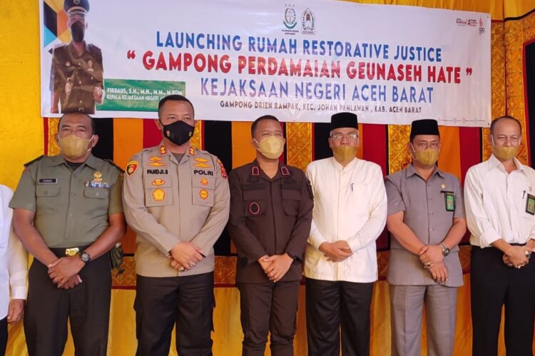 Perdana di Aceh Barat, Rumah Perdamaian Diresmikan