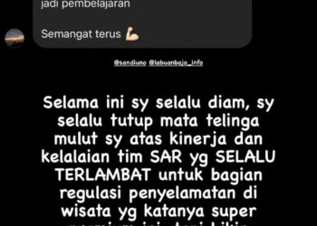 Ayu Anjani Soroti Kinerja dan Kelalaian Tim SAR dalam Melakukan Penyelamatan di Tempat Wisata Super Premium