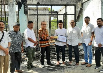 BMA Salurkan Bantuan Kebakaran untuk Dayah Tahfiz Baitul Quran Aceh Besar Senilai Rp 40 Juta