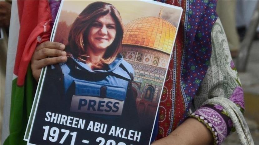 Menteri Luar Negeri AS Antony Blinken pada Selasa (26/7/2022) bertemu dengan keluarga Shireen Abu Akleh, jurnalis veteran Aljazirah yang ditembak mati pada Mei saat meliput serangan Israel.