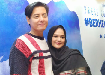 Cut Meyriska bercerita tentang pengalaman yang dirasakan ketika awal mengenakan hijab. FOTO/tabloidbintang.com/Seno