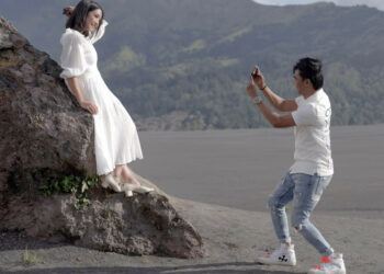 Gisella Anastasia dipilih sebagai model video klip lagu terbaru Setia Band yang berjudul 7 Tahun. (Istimewa)