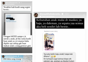 Dhena Devanka Beber Bukti Transfer 5 Juta dari Ijonk Perbulan: Buat Jajan dan Makan Doang