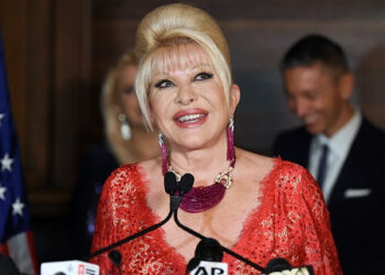 Istri pertama mantan Presiden Donald Trump, Ivana Trump. FOTO/Reuters