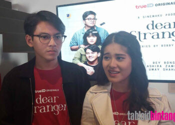 Rey Bong dan Ashira Zamita membintangi series berjudul Dear Stranger. (Seno/tabloidbintang.com)