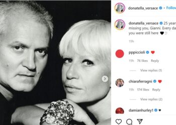 Donatella Versace Mengenang Desainer Gianni Versace yang Tewas Ditembak 25 Tahun lalu