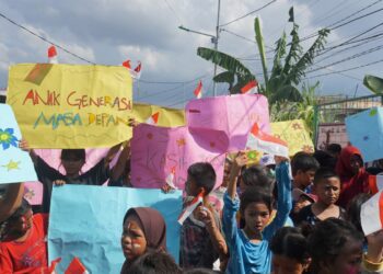 Hari Anak Nasional, Sanggar Anak Harapan Berbagi Ceria dan Keberpihakan pada Hak Anak