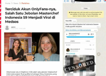 Heboh, Finalis MasterChef Season 9 Disebut Punya Akun OnlyFans