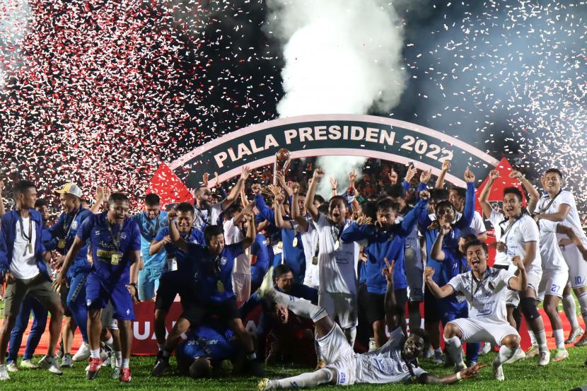 Perjalanan Arema Fc Meraih Gelar Juara Piala Presiden 2022