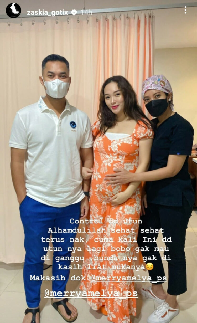 Zaskia Gotik Ungkap Kondisi Janin Anak Ke-2 di Tengah Gosip Suami Punya Anak dari Wanita Lain