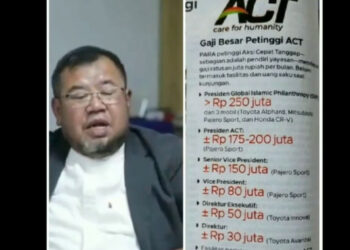 Mantan pengurus ACT, Ahyudin. FOTO/Tangkapan Layar