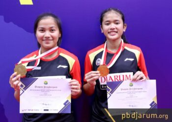 Wakili Aceh Barat, Dian Ramadhani Gabung PB Djarum Raih Double Winner