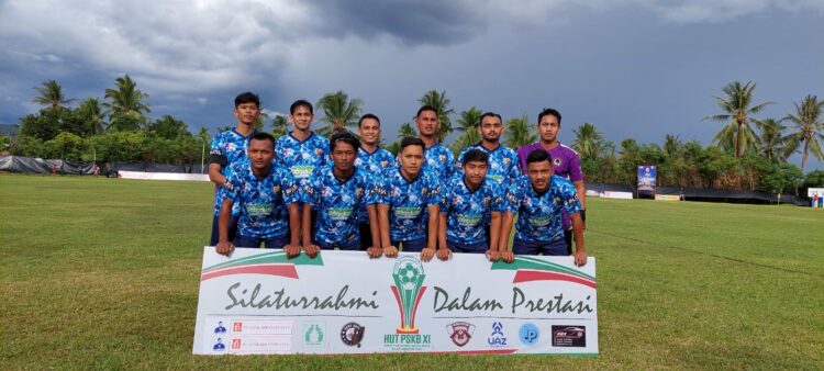 Tim sepakbola Teuleubeh FC. FOTO/Dok. Istimewa