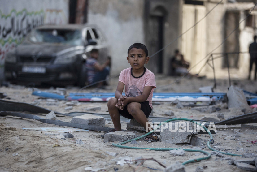 Empat Anak Meninggal dalam Serangan Israel di Gaza