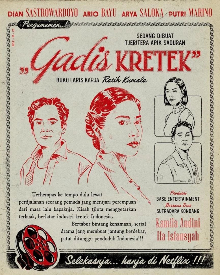 Gadis Kretek. (Istimewa)