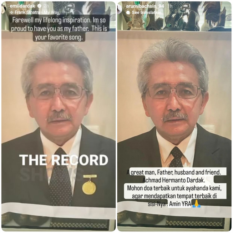 Postingan Arumi Bachsin. (Instagram)