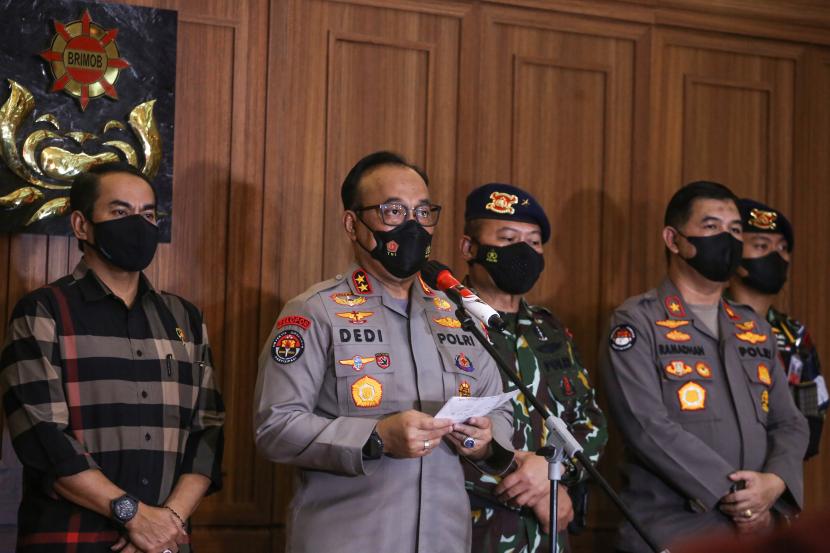 Kepala Divisi Humas (Kadivhumas) Polri Irjen Pol. Dedi Prasetyo di Jakarta, Rabu, mengatakan pemeriksaan terhadap tersangka Putri Candrawathi dijadwalkan pada Kamis (25/8) atau Jumat (26/8). FOTO/Antara