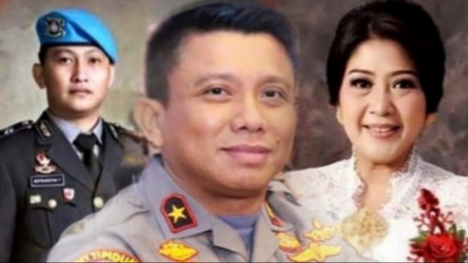 Bharada E jadi saksi kunci setelah mendapatkan perlindungan dari LPSK. Ilustrasi foto almarhum Brigadir J (kiri) menjadi korban pembunuhan berencana oleh mantan Kadiv Propam Polri, Irjen Pol Ferdy Sambo (tengah) bersama-sama dengan Istrinya Putri Candrawathi (kanan). FOTO/Kolase