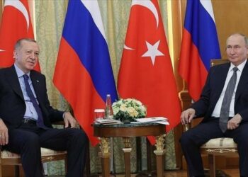 Presiden Turki Recep Tayyip Erdogan Dan Presiden Rusia Vladimir Putin Pada Jumat (6/8/2022) Menggarisbawahi Pentingnya Ekspor Biji-Bijian Dan Pupuk Rusia.