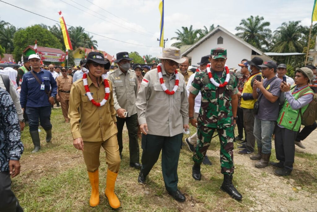 Pangdam IM Dampingi Wamentan Kunker di Aceh Tamiang