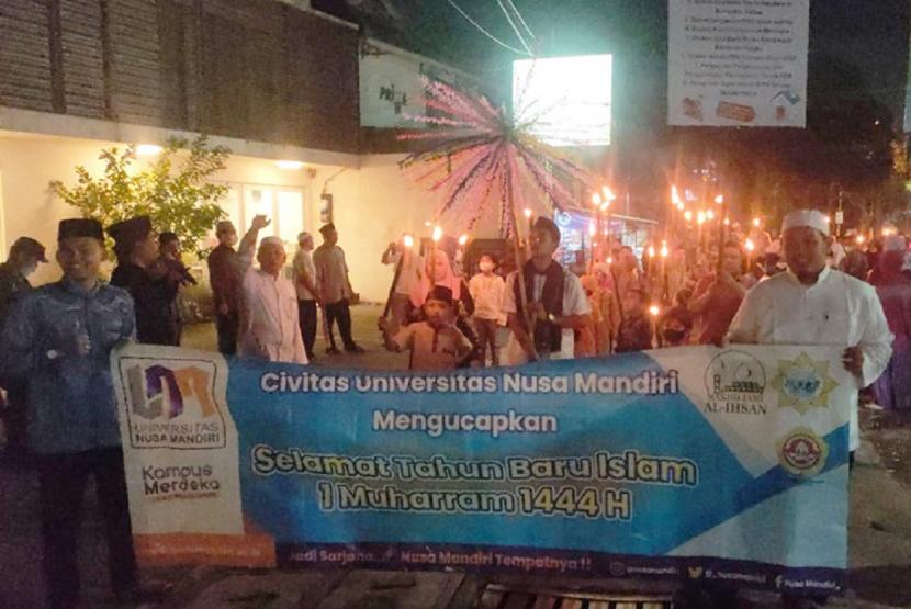 Semarak Tahun Baru Islam Bersama Universitas Nusa Mandiri
