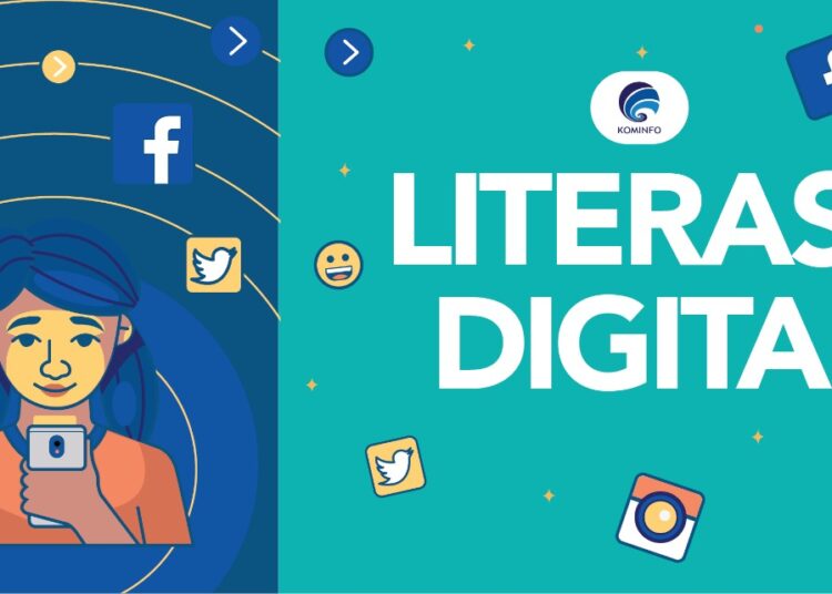 Ilustrasi Literasi Digital Kemekominfo Bekerjasama Dengan Siberkreasi.id. Foto/Digitalbisa