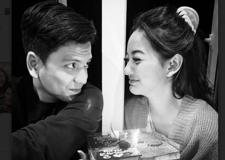 Rendi John dan Glenca Chysara di Instagram