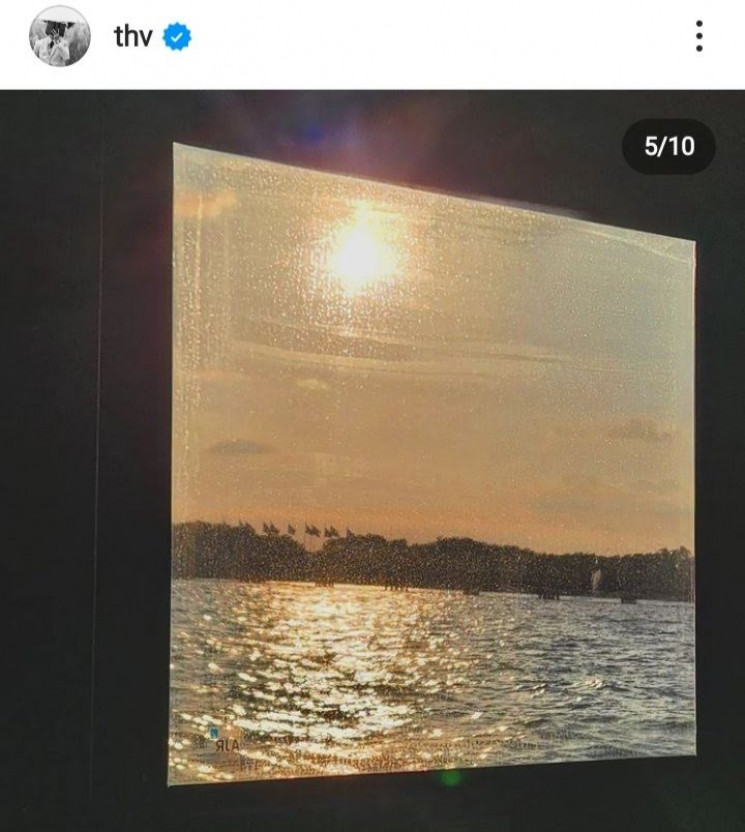Postingan V BTS (Instagram/@thv)
