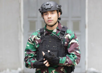 Riza Syah Jalani Latihan Militer Jelang Syuting Film Bintang Samudra. (Istimewa)