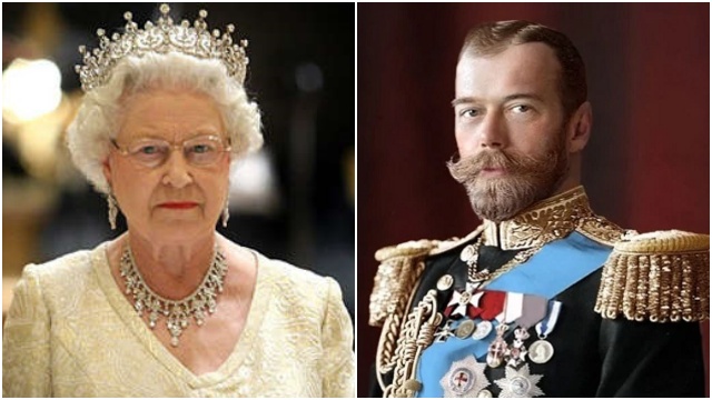 Ratu Elizabeth II memiliki tempat istimewa di hati rakyat Rusia karena dia adalah kerabat tsar terakhir Tsar Nicholas II. Dia adalah sepupu jauh dari tsar terakhir Rusia Nicholas II. FOTO/Kolase