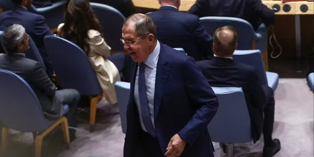 Di Pertemuan Dk Pbb: Saat Blinken Bicara, Lavrov Langsung Keluar Dari Ruangan