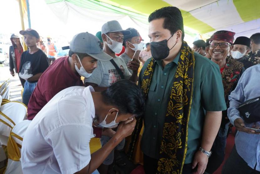 Erick Thohir Jadikan Surabaya Wilayah Pertama Program Solar untuk Nelayan