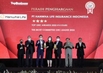 Hanwha Life Raih Penghargaan Top Grc Awards 2022