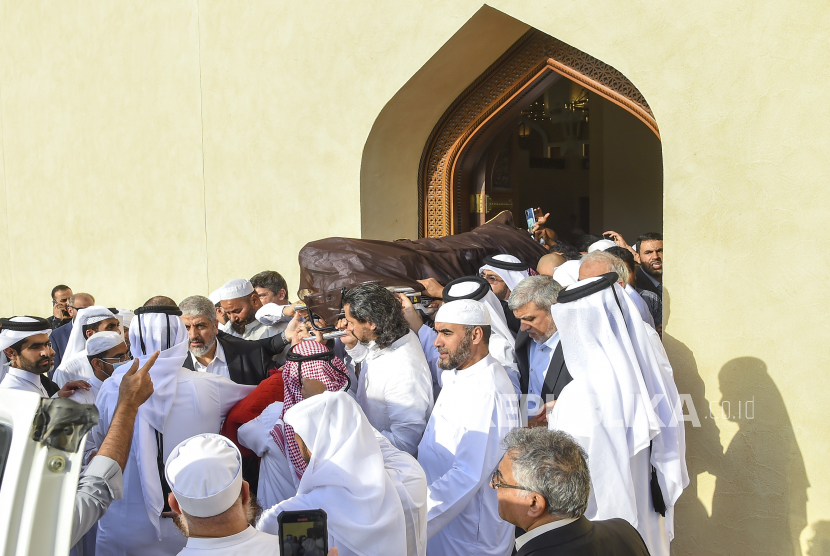 Pejabat Qatar dan Hamas Hadiri Pemakaman Syekh Yusuf Al Qardhawi di Doha