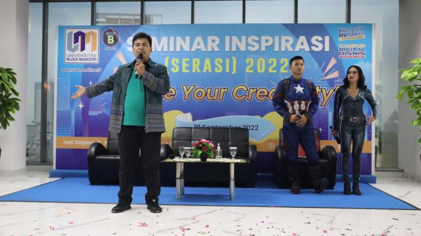 Universitas Nusa Mandiri Sambut Maba dengan Seminar Inspirasi