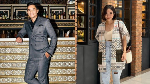 Penyanyi Gisella Anastasia dikabarkan menjalin hubungan spesial dengan seorang lelaki tajir melintir bernama Rino Soedarjo. FOTO/Kolase