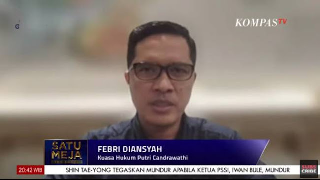 Febri Diansyah Sebut Ferdy Sambo Hanya Teriak ‘Hajar Chad’, Tapi Bharada E Malah Tembak Brigadir J