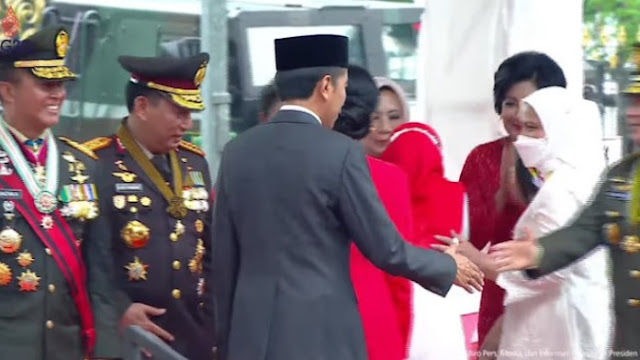 Heboh Jokowi Tak Salami Kapolri saat Perayaan HUT TNI, Istana Ungkap Hal Ini