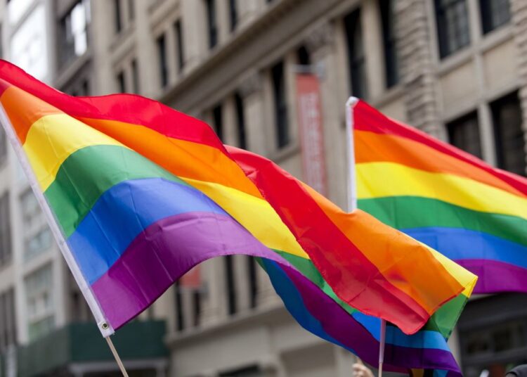 Ilustrasi bendera yang digunakan Komunitas Pelangi atau yang kerap dikenal dengan sebutan LGBT. FOTO/iStock