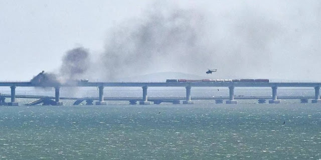 Lalu Lintas di Jembatan Krimea Kembali Normal Usai Putin Titahkan Penanganan Maksimal