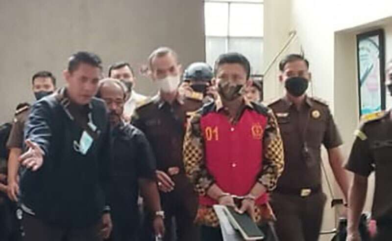 Mantan Kadiv Propam Polri Ferdy Sambo menjalani sidang perdana dakwaan bersama Bripka Ricky Rizal, Kuwat Maruf dan Putri Candrawathi. FOTO/Net