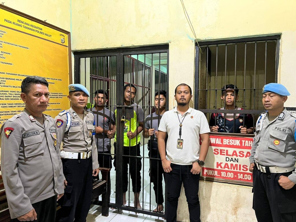 Propam Tahan 4 Polisi yang Aniaya Pemuda di Halmahera Utara