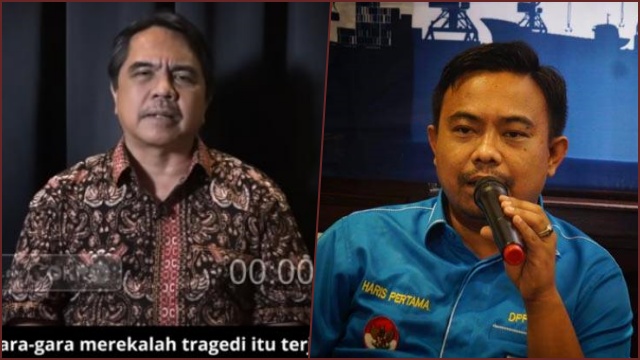 Salahkan Suporter Arema, Ade Armando Dihardik Haris KNPI: Manusia Ini Selalu Buat Ulah, Tangkap!